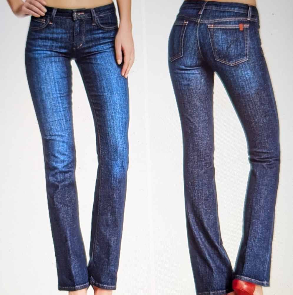 Joe's Jeans Low Rise, Straight Leg, Curvy - Picture 1 of 4